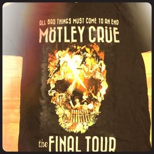 Motley Crüe Official Concert Tee